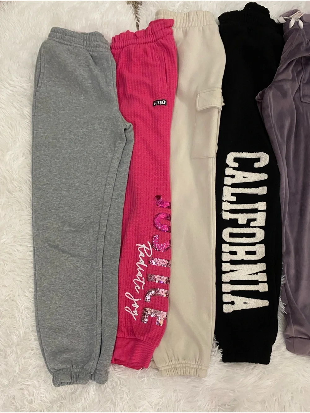 Lot of girls size 10/12 sweatpants